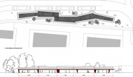 El proyecto de la futura estación de autobuses de Ribeira contempla una pérgola de 5 bóvedas