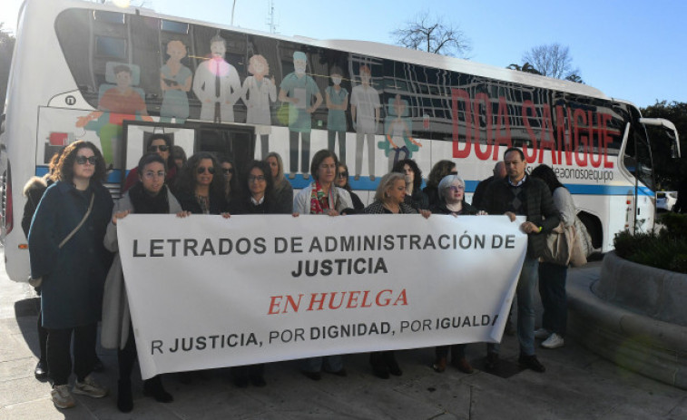 Los letrados de Justicia en Galicia avisan de la 