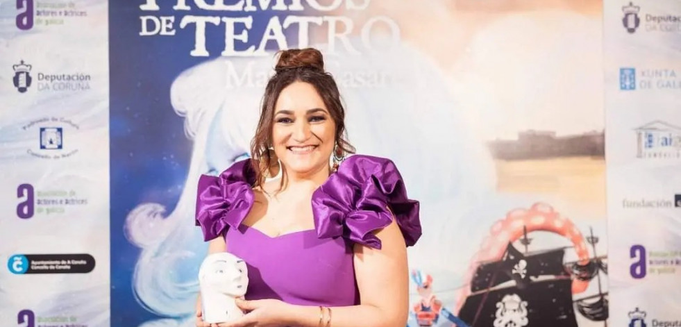 La cuntiense Baia Fernández logra el Premio de Teatro María Casares al mejor maquillaje por la obra 