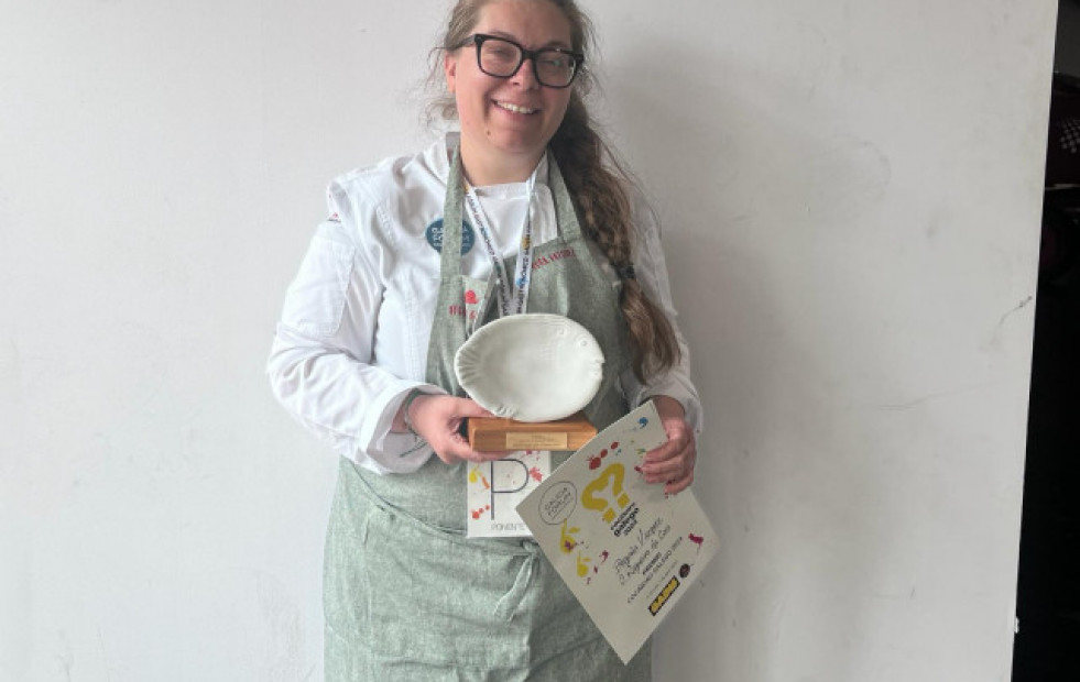 La chef Begoña Vázquez, mejor cocinera gallega del año