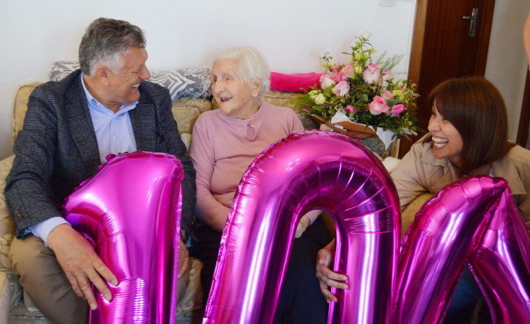Comer un ajo en ayunas, el secreto de Consuelo García de Vicuña para cumplir los 104 años