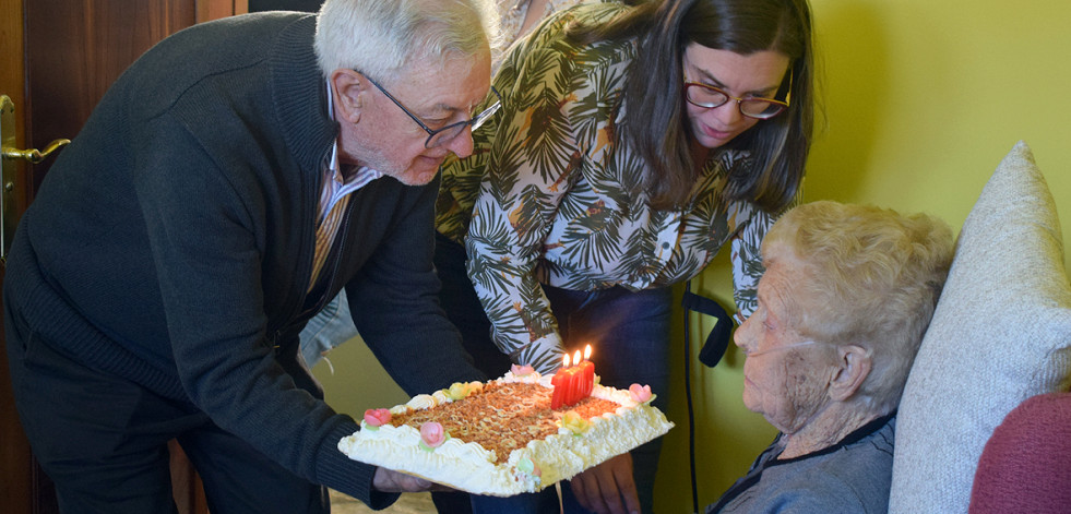 Valga suma una nueva integrante a su club de centenarias: María Neira Barreiro