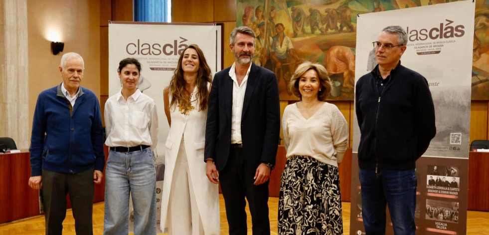 La música gallega y contemporánea se hacen hueco en el Clasclás de Vilagarcía, que dedica a la mujer su séptima edición