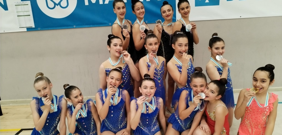 El Vilarousa logra siete medallas en la I Fase Provincial celebrada en Marín