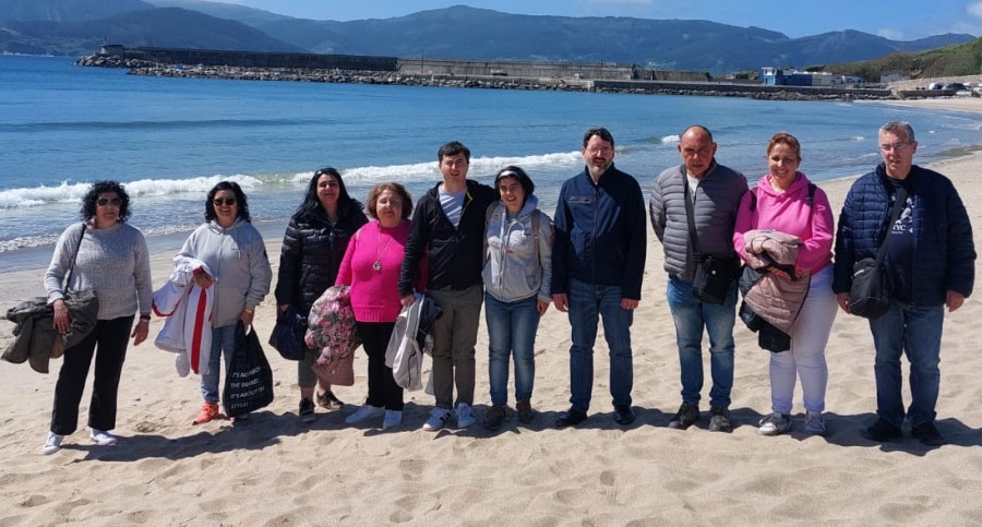 Usuarios de A Creba visitan la comarca de Ortegal en la búsqueda de la inclusión comunitaria