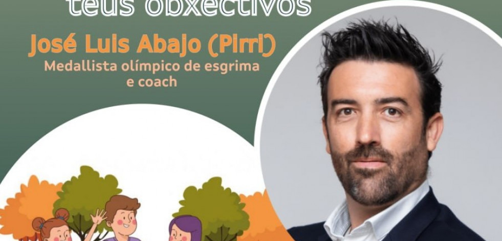 El medallista olímpico de esgrima, José Luis Abajo “Pirri” ofrecerá la primera charla para familias en Sanxenxo