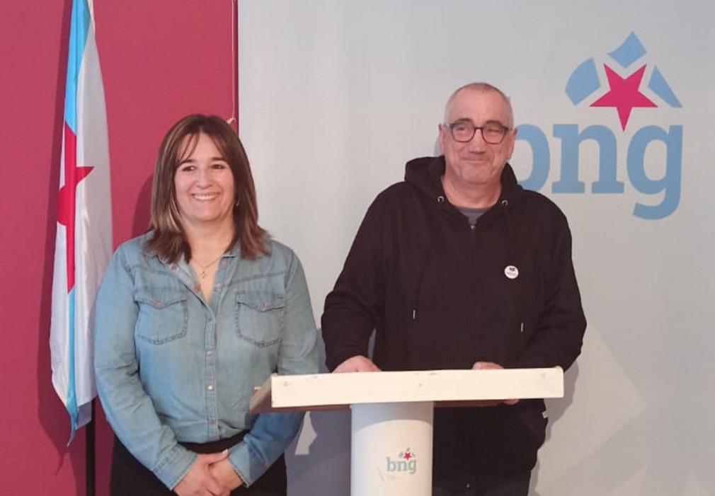 Anselmo Noya y Maite Galiñanes asumen las actas de concejales del BNG de O Grove