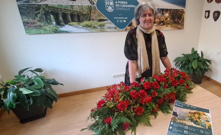 El Ayuntamiento de A Pobra continúa su dinamización del medio rural con cursos de arte floral en O Campiño y A Ribeiriña